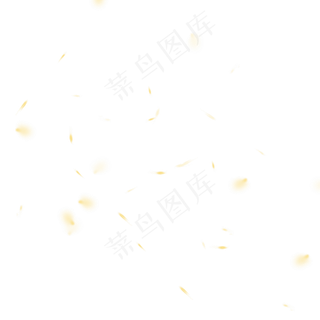 夏季夜晚飞舞的萤火虫元素,免抠元素