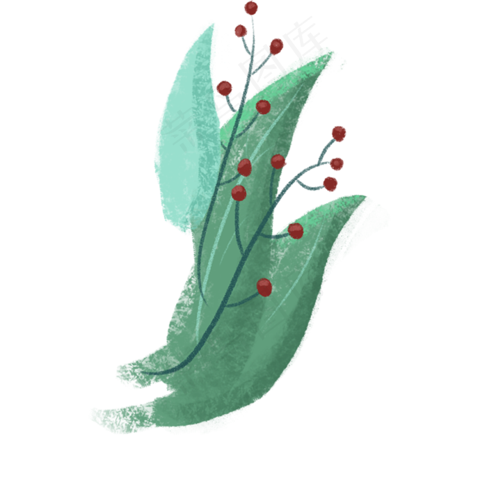 植物绿叶PNG下载(2000X2000(DPI:300))psd模版下载