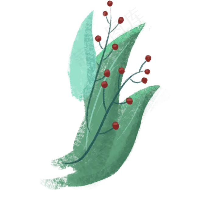 植物绿叶PNG下载(2000X2000(DPI:300))psd模版下载