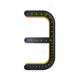 黑金质感倒计时周年庆数字3