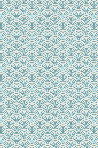 创意和风祥云平铺底纹