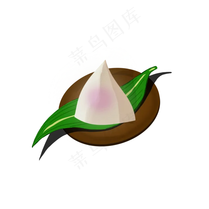 端午节粽子卡通PNG素材(2024X2024(DPI:300))psd模版下载