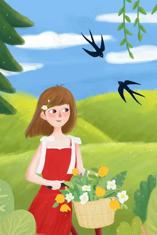 鸟语花香 骑往春天的自行车