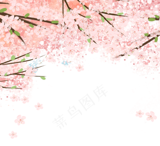 美丽的桃花,免抠元素