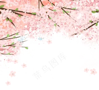 美丽的桃花,免抠元素