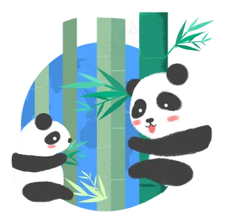 世界地球日熊猫