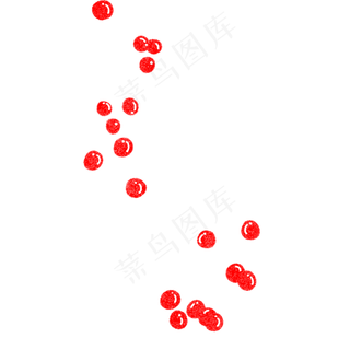 彩色创意水果果实元素