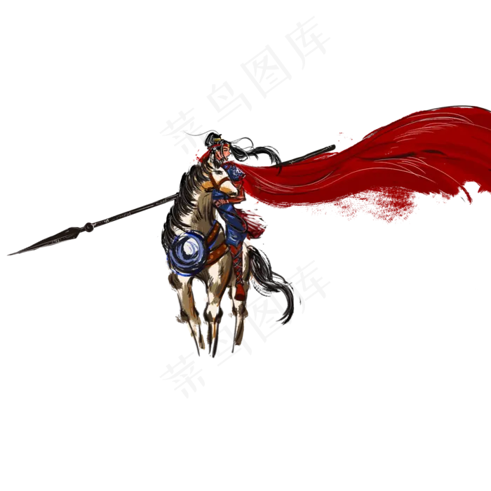 中国风武侠功夫战场(2000X2000(DPI:300))psd模版下载
