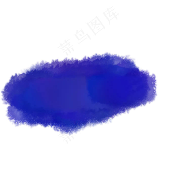深蓝色水彩涂鸦笔刷(2000X2000(DPI:3))psd模版下载