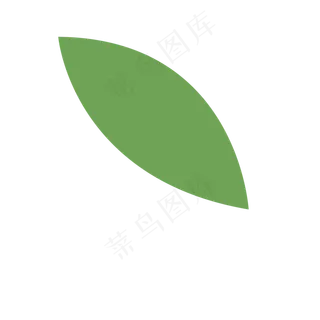 卡通绿色叶子下载