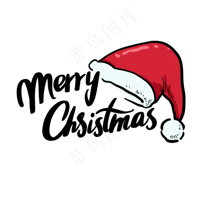 圣诞节卡通字体,免抠元素(2000X2000(DPI:300))psd模版下载