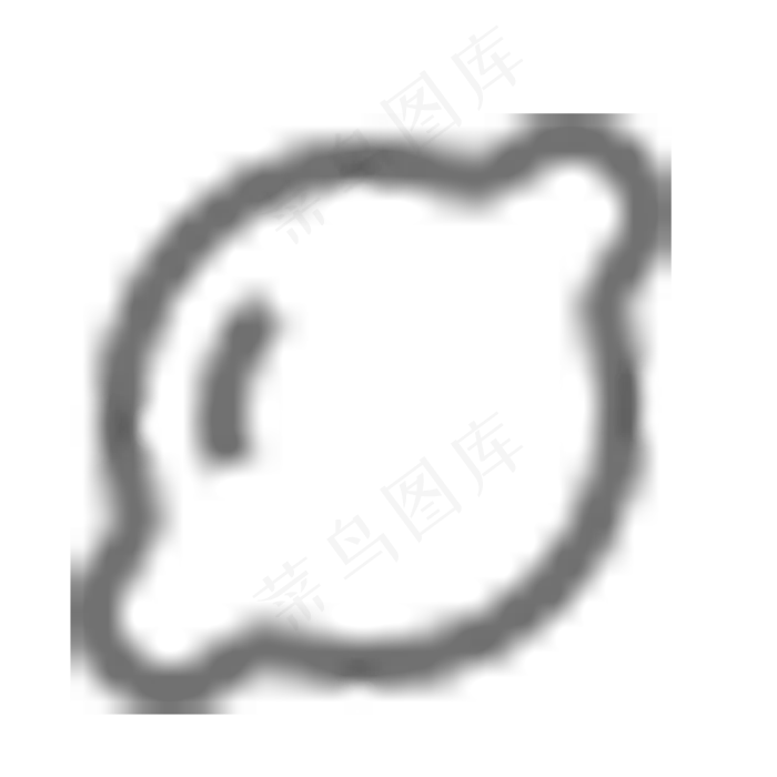 卡通的芒果水果(1500X1500(DPI:300))psd模版下载