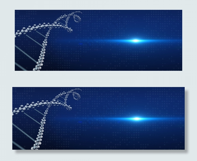 蓝色简约扁平化医疗banner