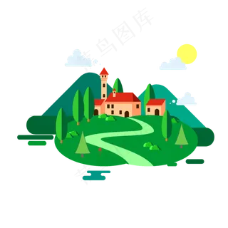 房屋场景素材可商用元素