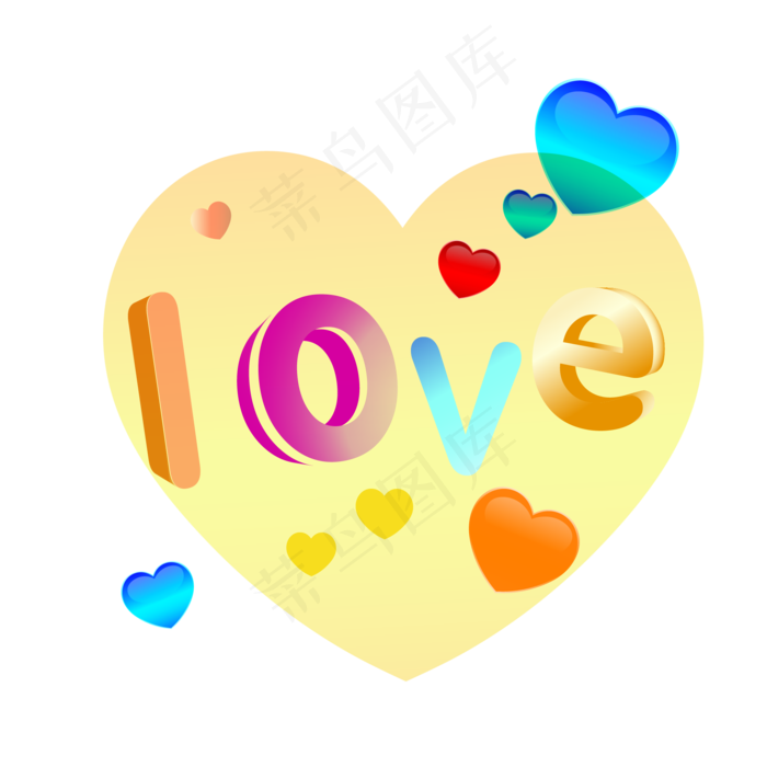 love520情人节艺术字