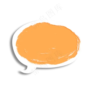 喷墨墨迹扁平气泡框12