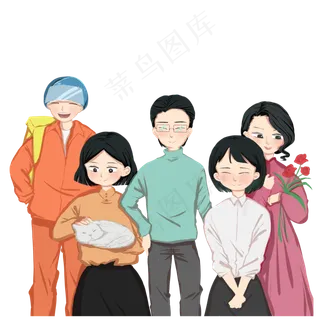 五一劳动节各行各业敬业光荣PNG