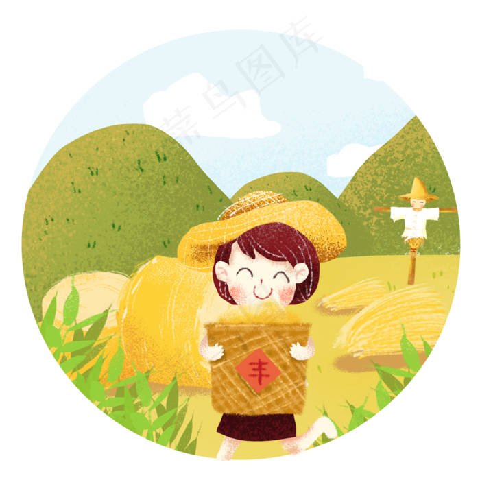 芒种丰收的季节