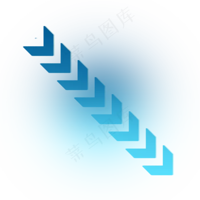 科技创意箭头,免抠元素(2000X2000(DPI:300))psd模版下载