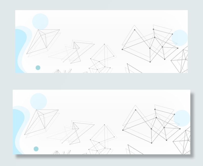 简约点线科技扁平商务背景