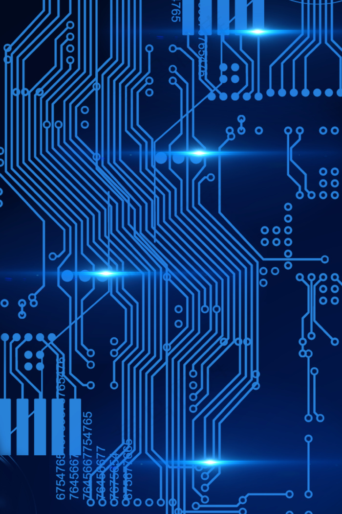 炫光商务科技智能背景