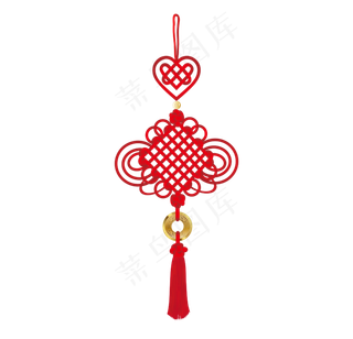 新年中国结,免抠元素