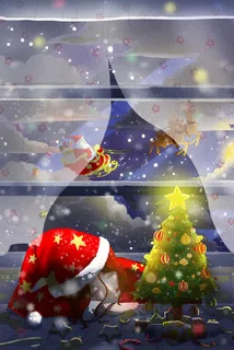 圣诞节之一个人的圣诞夜