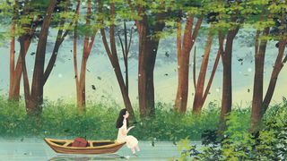 处暑节日节气森林风景