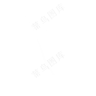 白色飘逸婚礼头纱PNG免抠图