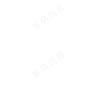 白色飘逸婚礼头纱PNG免抠图