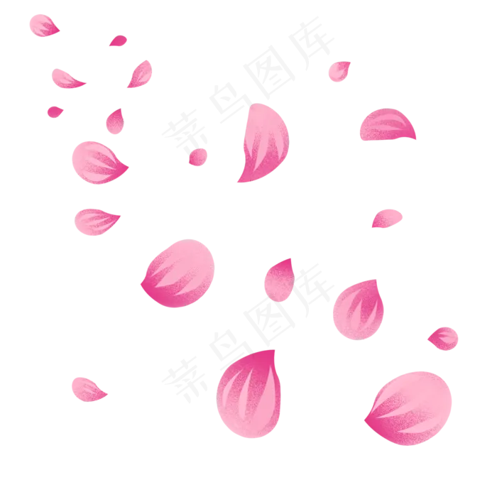 玫瑰花瓣装饰素材(2000X2000(DPI:299))psd模版下载