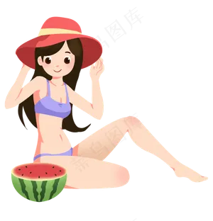 沙滩女孩