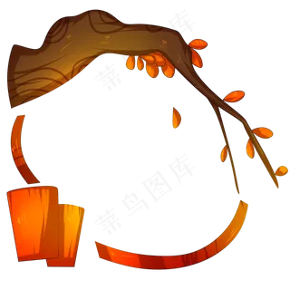 2019年元旦边框,免抠元素