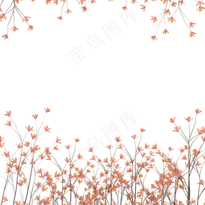 c4d立体红色小花免费下载