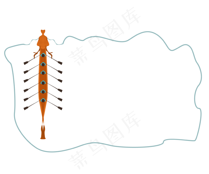 端午节边框png素材