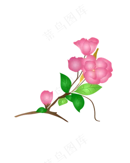矢量免扣卡通花朵 矢量免扣卡通花朵