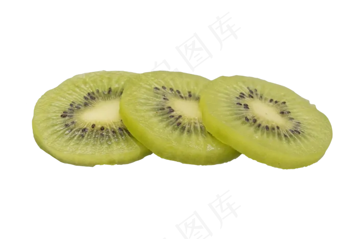 绿色削皮猕猴桃,免抠元素(3000*2000px 300 dpi )