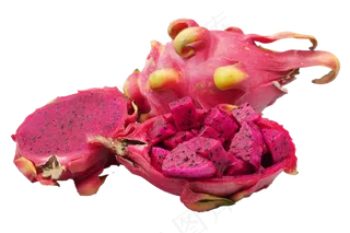 小块水果火龙果