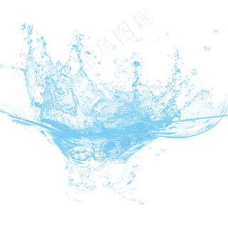 飞溅的水花水滴元素,免抠元素