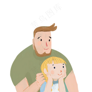 父亲节父亲儿子父子力量节日亲子