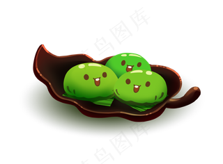 传统习俗清明节超可爱小青团PN