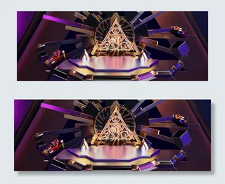 C4D造物节电商展台