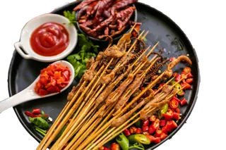 一盘美味串串,免抠元素