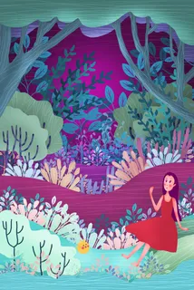 探险少女的奇幻世界之旅