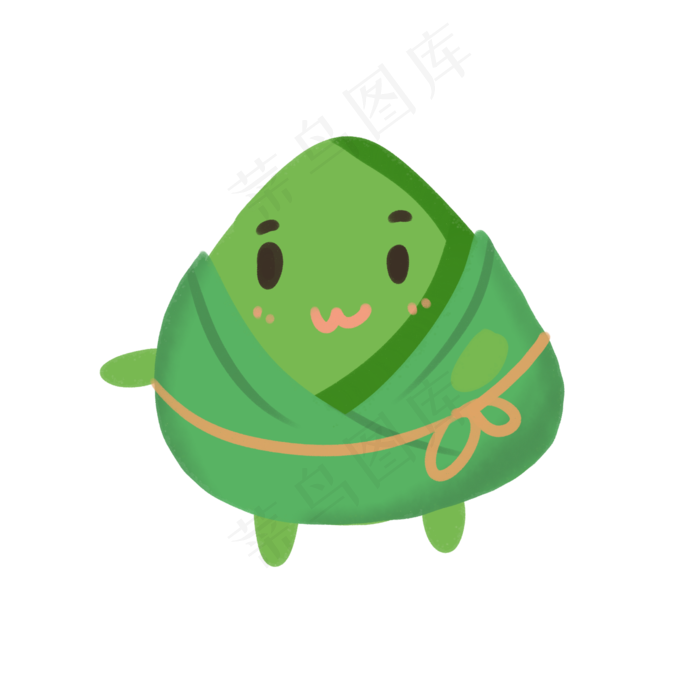 端午节粽子卡通表情开心武师