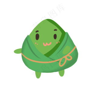 端午节粽子卡通表情开心武师