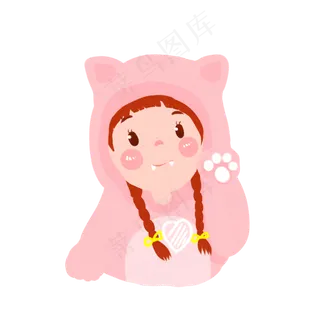 520情侣头像卡通玩偶装扮女生