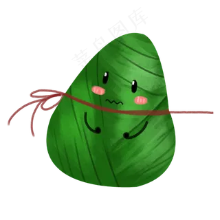 端午创意拟人小粽子