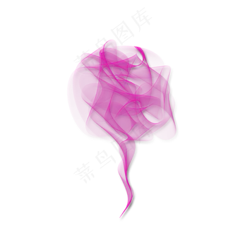 水彩紫色圆圈泼墨