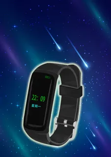 简约科技智能手环PSD分层